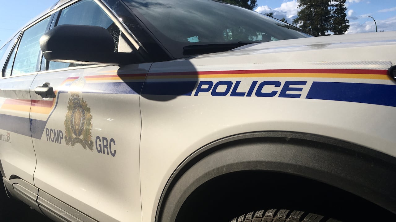 A close up of an RCMP cruiser.