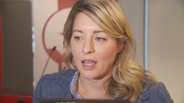 Headshot of Minister Joly speaking