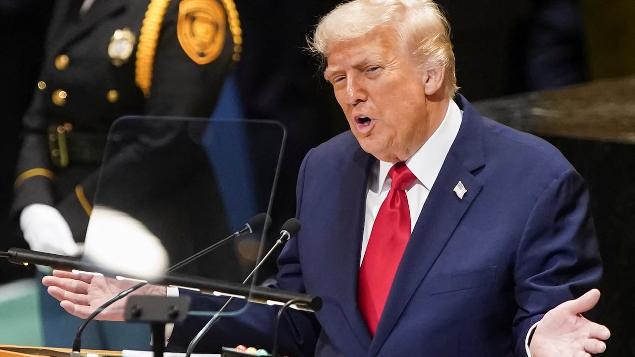 TRUMP SEP 23 2025 AT THE 80TH UNGA IN NEW YORK CITY