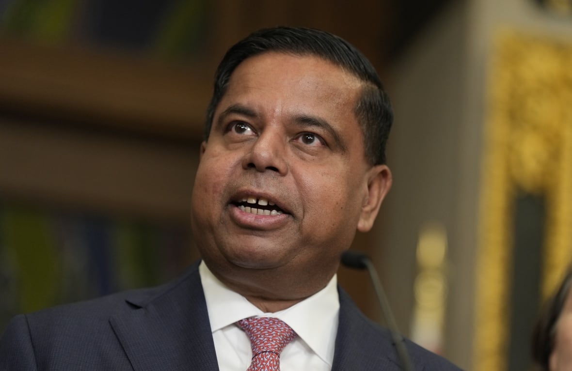 Gary Anandasee Social Security Minister Gary AnandaSe