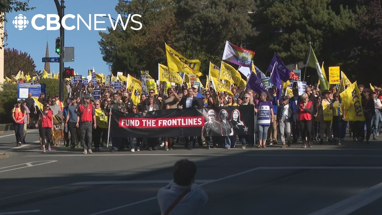 BCGEU Strikes Victoria Legislature Demanding Fair Deal Amid Deficit Warnings