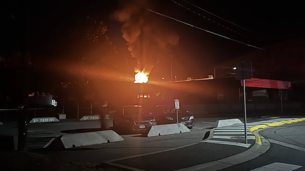 Arson suspected after overnight fire at Kamloops, B.C., school