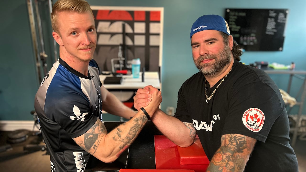 Ever heard of an arm wrestling federation? These 2 are training for the first-of-its kind league