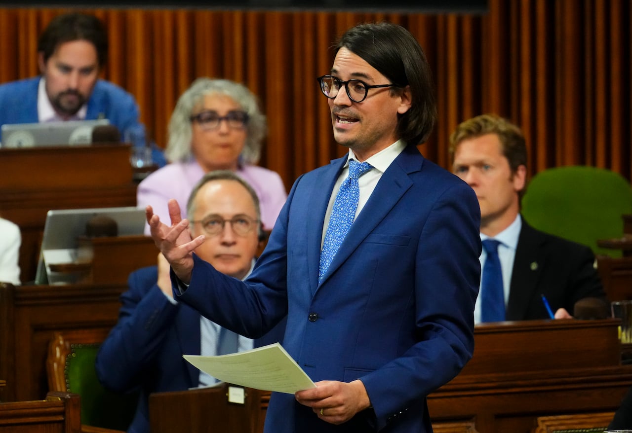 Bloc Quebecois member of Parliament Jean-Denis Garon
