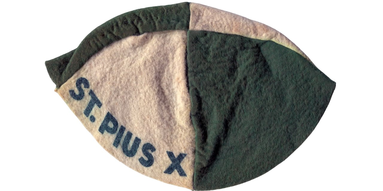 St. Pius X High School alumnus Bernie Runstedler, who knew shooting victim Mark Hough and was at the school on the day of the attack, kept this keepsake for 50 years.