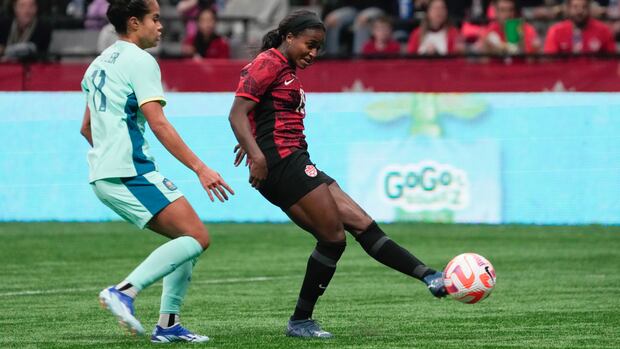 Nichelle Prince, seen in action from a file photo, scored her first goal with the Kansas City Current.
