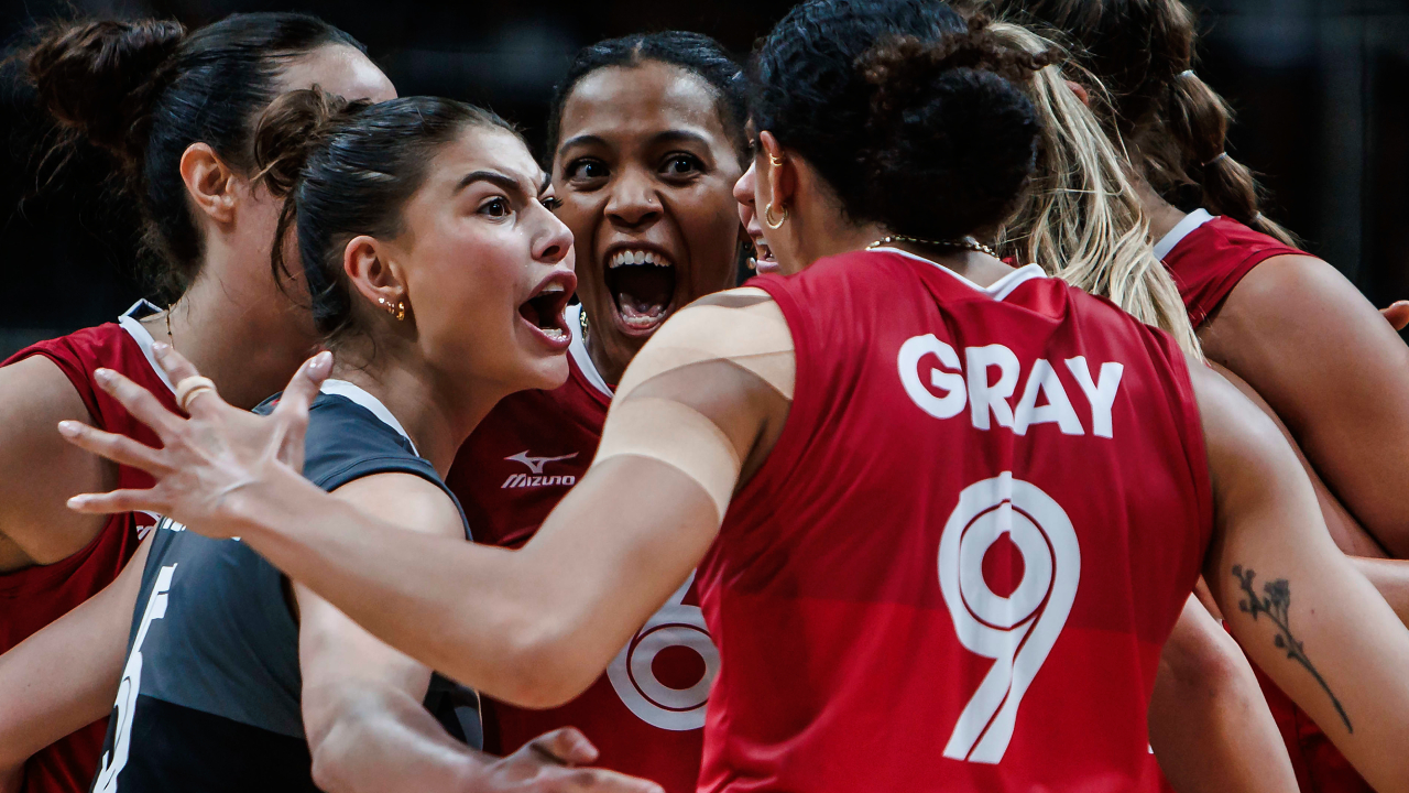 Canadian women top Thailand to improve to 3-1 at Volleyball Nations League competition Canadian women top Thailand to improve to 3-1 at Volleyball Nations League competition