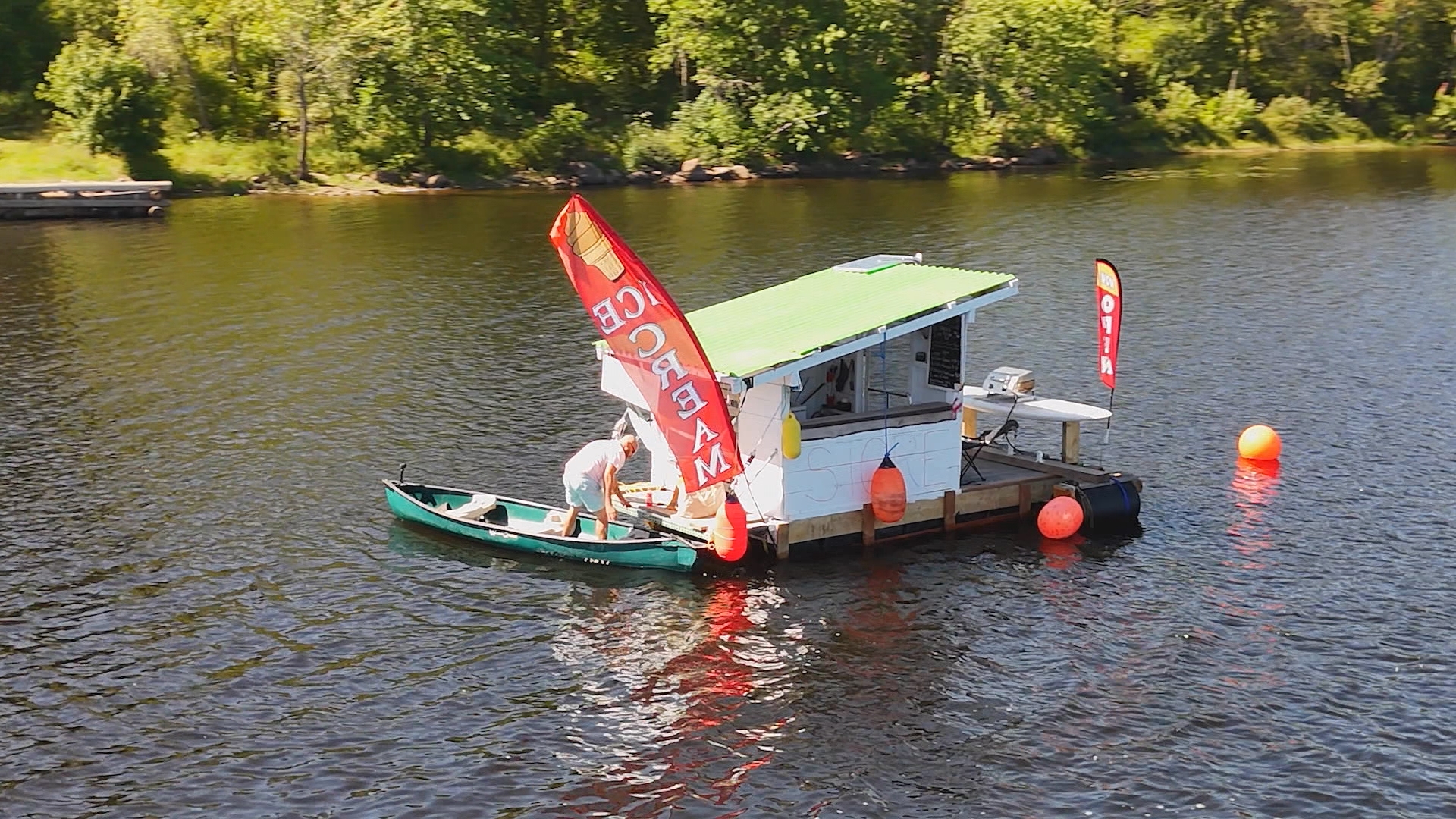 You’ve heard of a drive-thru, but what about a boat-thru? You’ve heard of a drive-thru, but what about a boat-thru?
