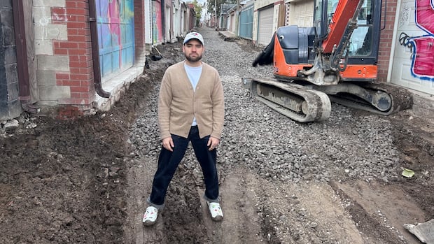 Clock ticks on Toronto laneway construction project as some residents grow antsy | CBC News