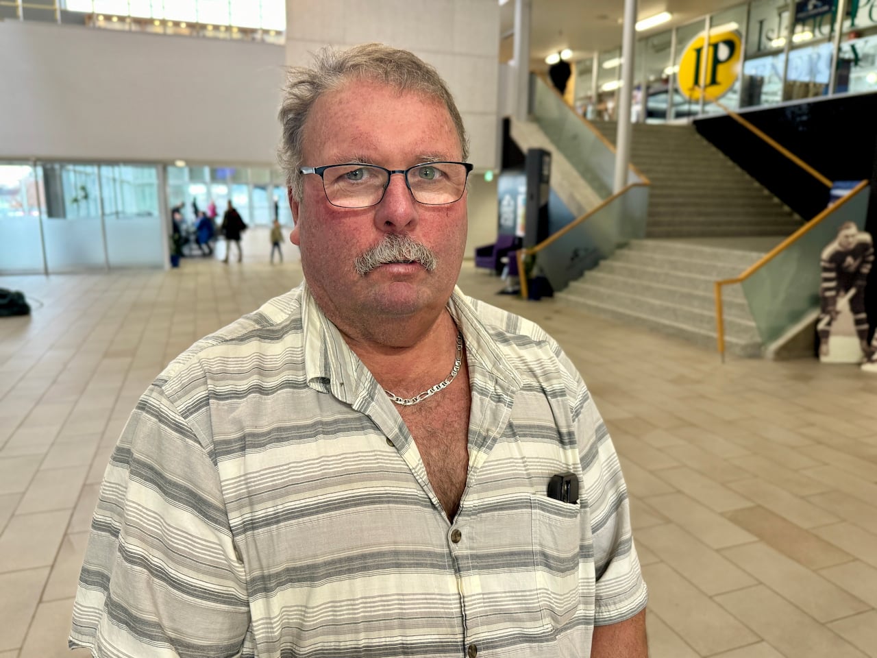 Man in a white shirt