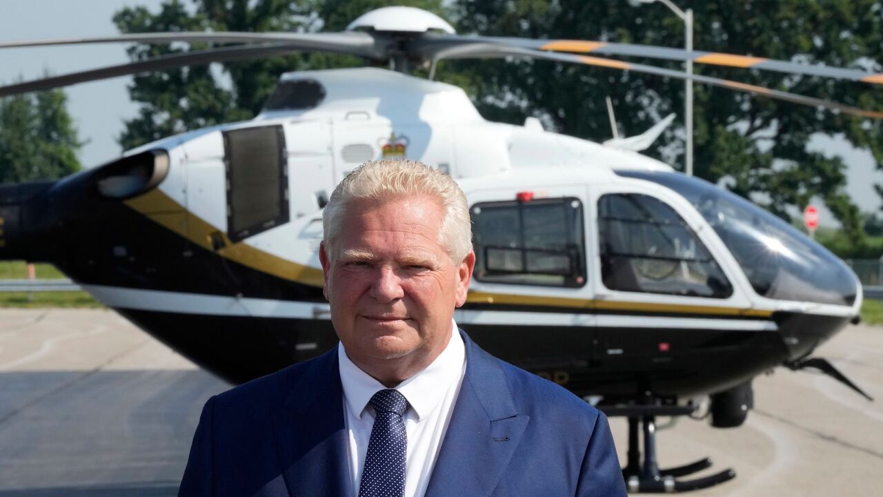 Ford: Helicopters are 'best investment' in policing by his government | CBC.ca