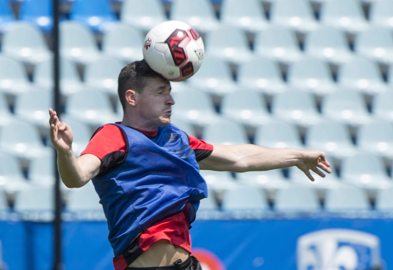 A soccer/football player.