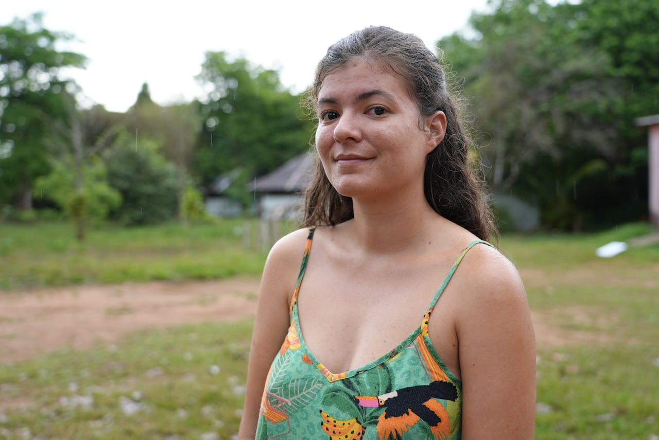 IEPÉ Indigenous Advisor Estefany Furtado is stationed in Karipuna Territory in Manga, Brazil.